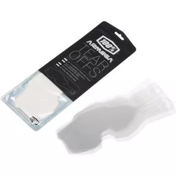 100% ARMEGA GOGGLE TEAR OFFS 20 PACK 59056-00001