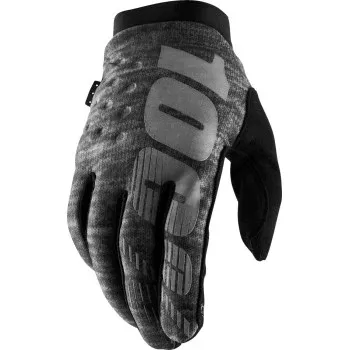 100% Brisker Cold Weather Motorcycle Gloves - Touchscreen Insulated