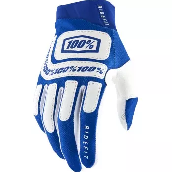 100% Ridefit Motorcycle Gloves - Touchscreen Compatible Riding Gloves