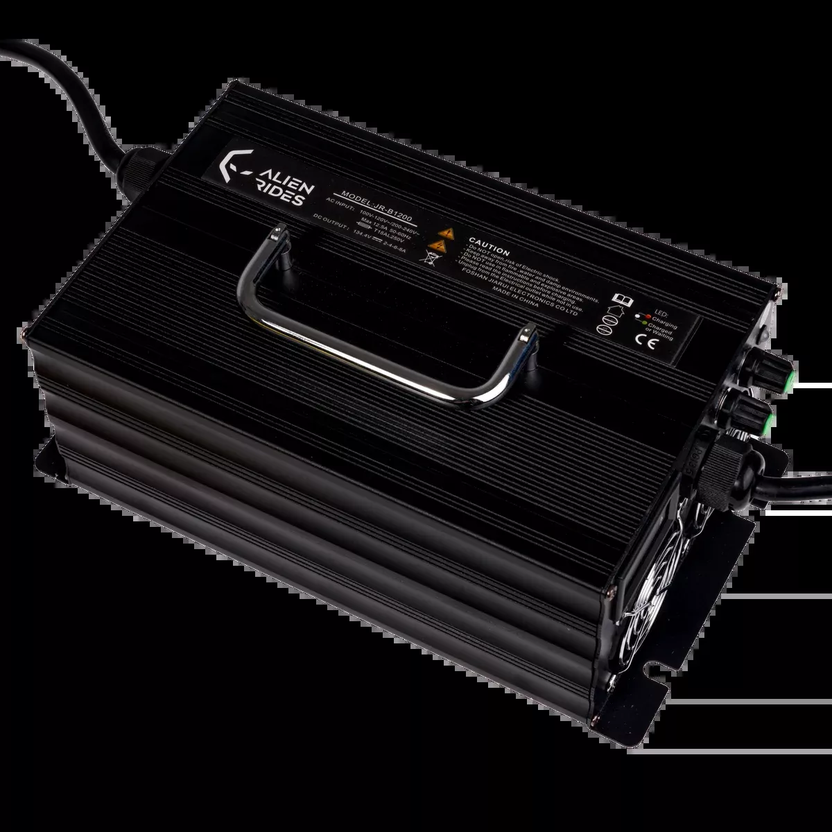 115V (134.4V Max) Adjustable 8 Amp Fast Charger for Begode Electric Unicycles