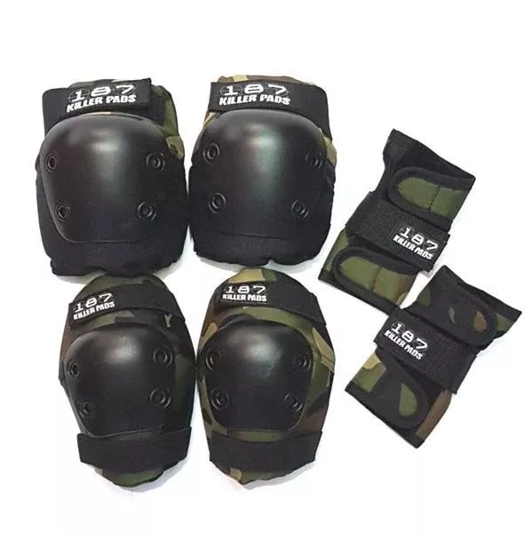 187 Junior Pad Set Camo - Protection Kit