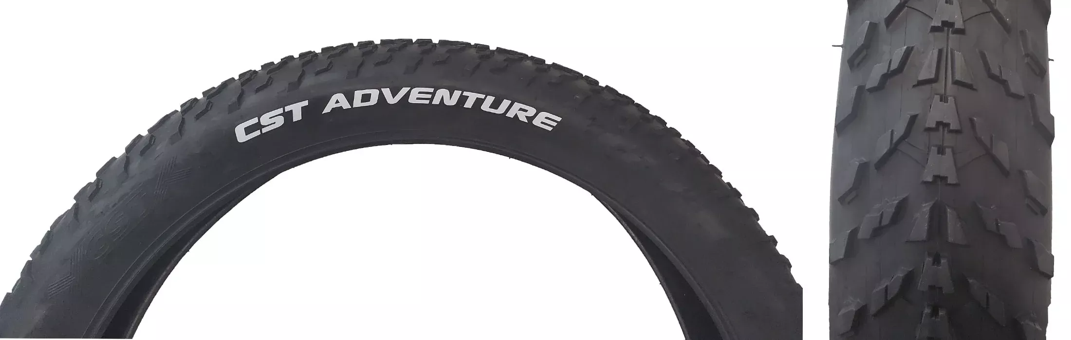 20x4 CST ADVENTURE KNOBBY TIRE BK/WIRE