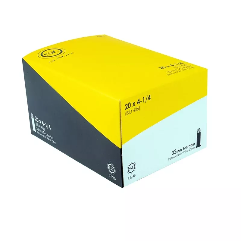 20x4 Sunlite Bicycle Tube - Schrader Valve