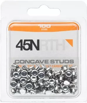 45NRTH Concave Carbide Studs Pack 100