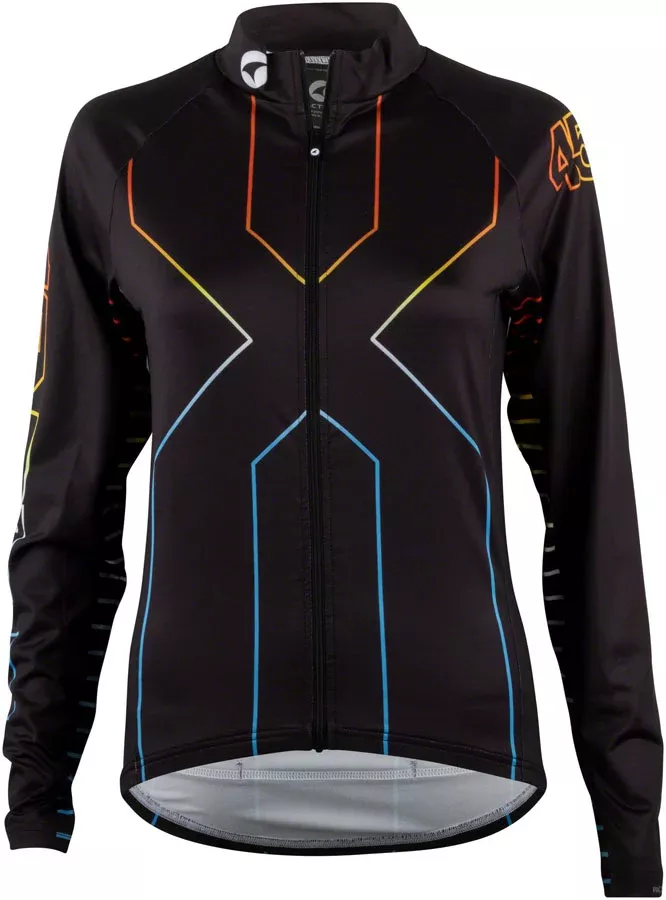 45NRTH Decade Long Sleeve Jersey - Women's Black Large