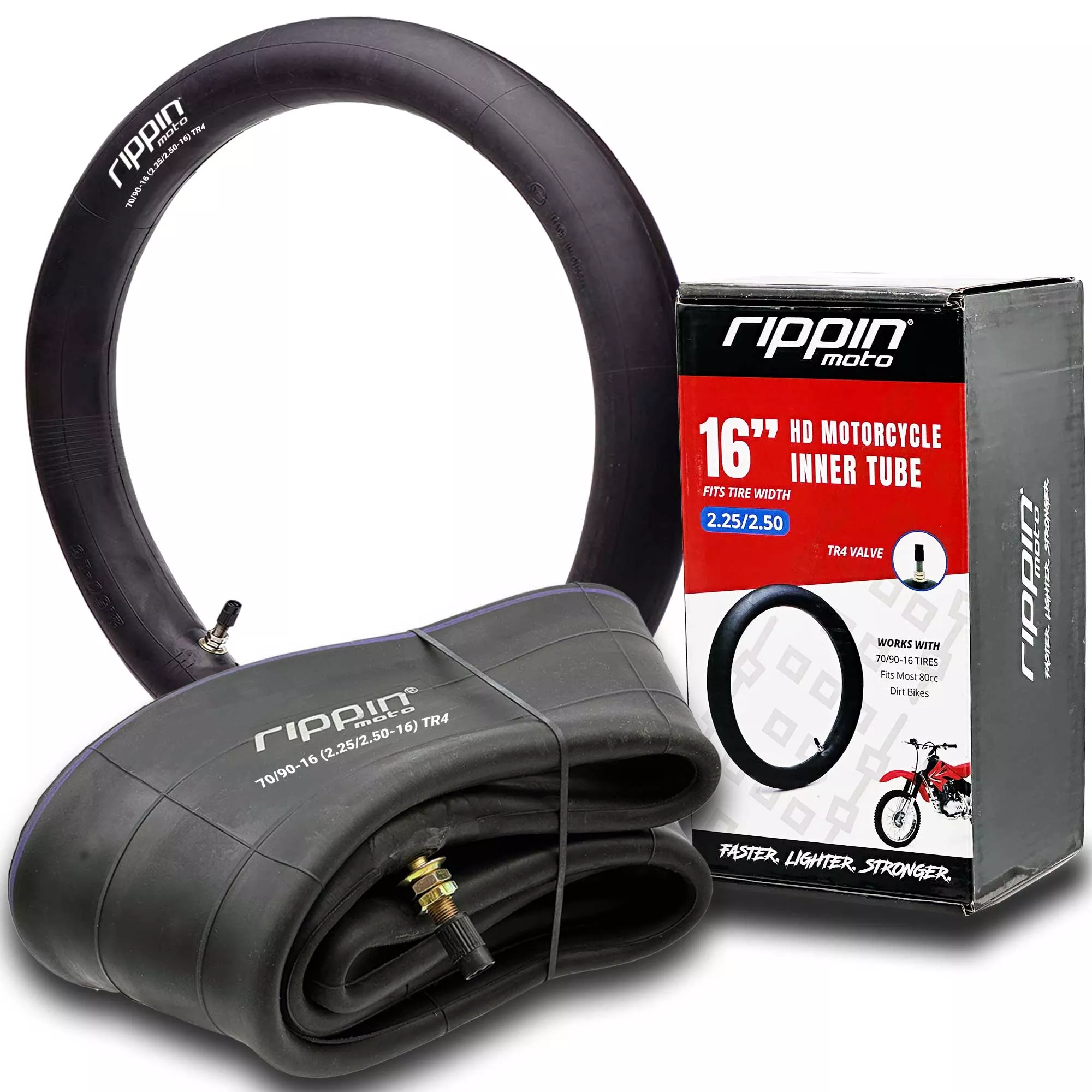 70/90-16 (2.25/2.5-16) Heavy Duty 16" Inner Tube 3mm Thick
