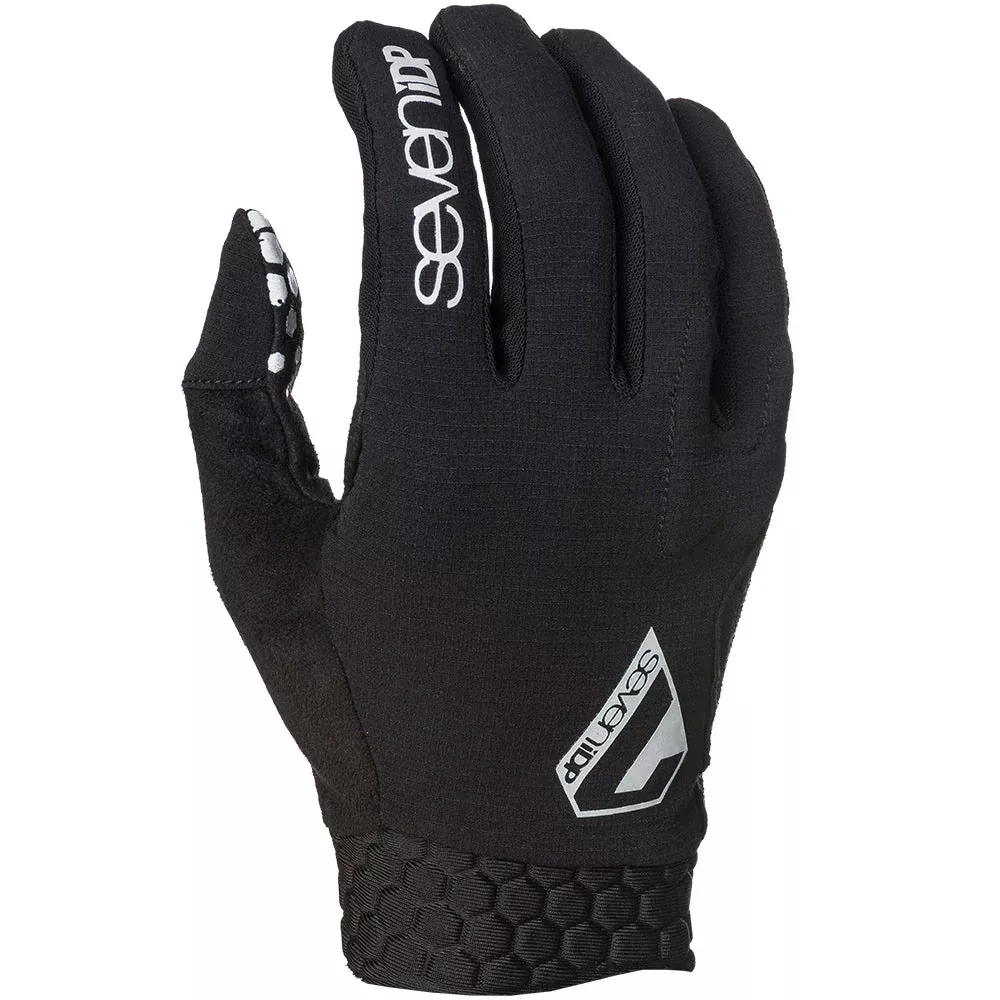 7iDP Project Gloves - Black/White