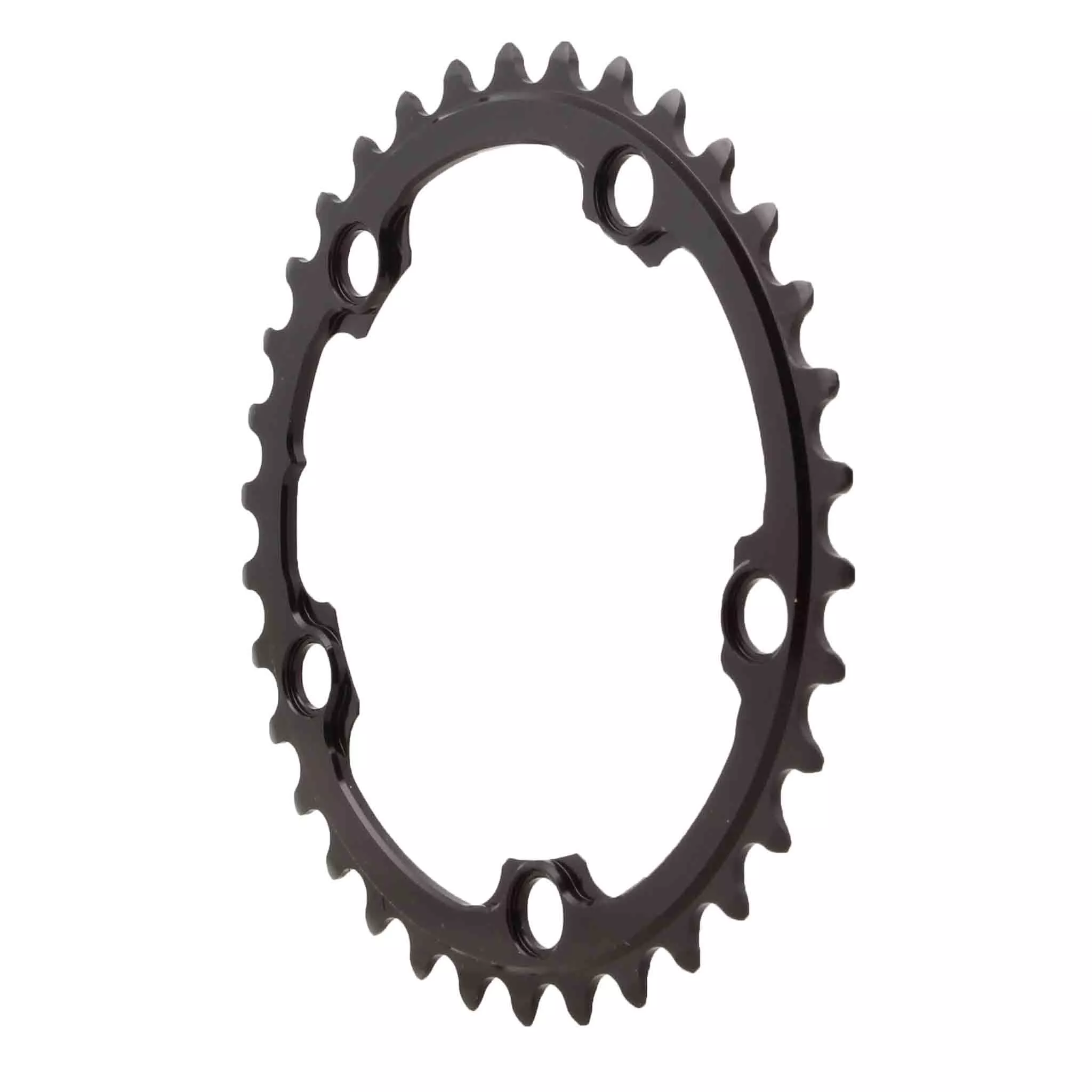 Absolute Black Round Chainring - Black