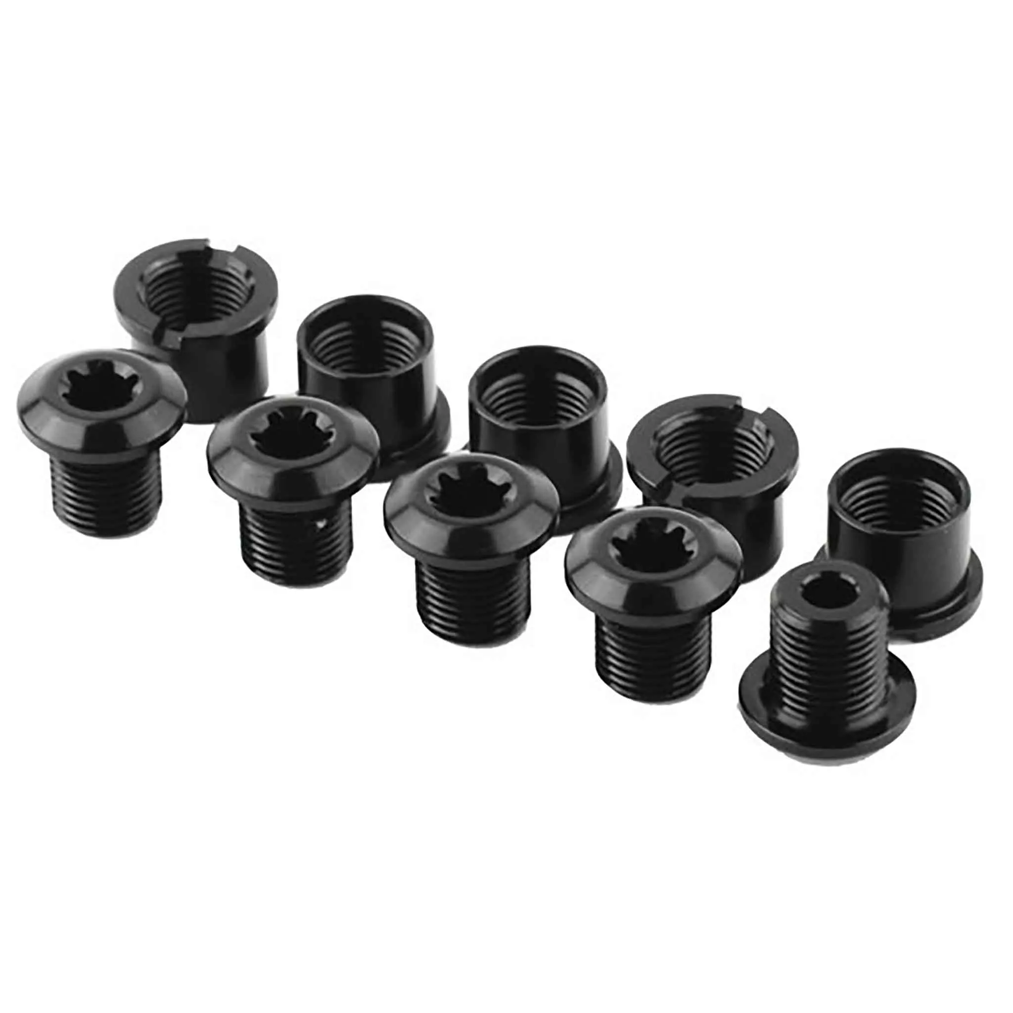 absoluteBLACK Chainring Bolt Set - Black