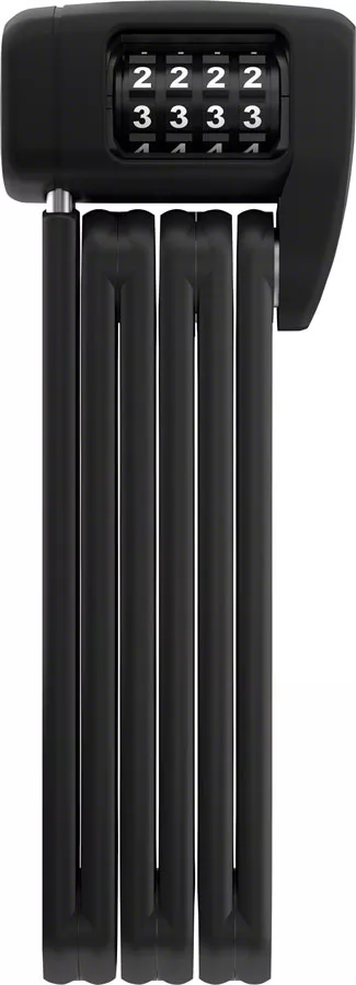 Abus BORDO Lite 6055C/85 Folding Lock - Combination SH Bracket 2.8' 5mm BLK BLK