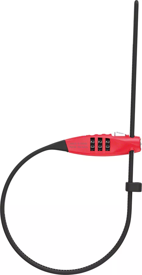 Abus Combiflex Travel Guard Combo Lock - 45cm Non-Coiled