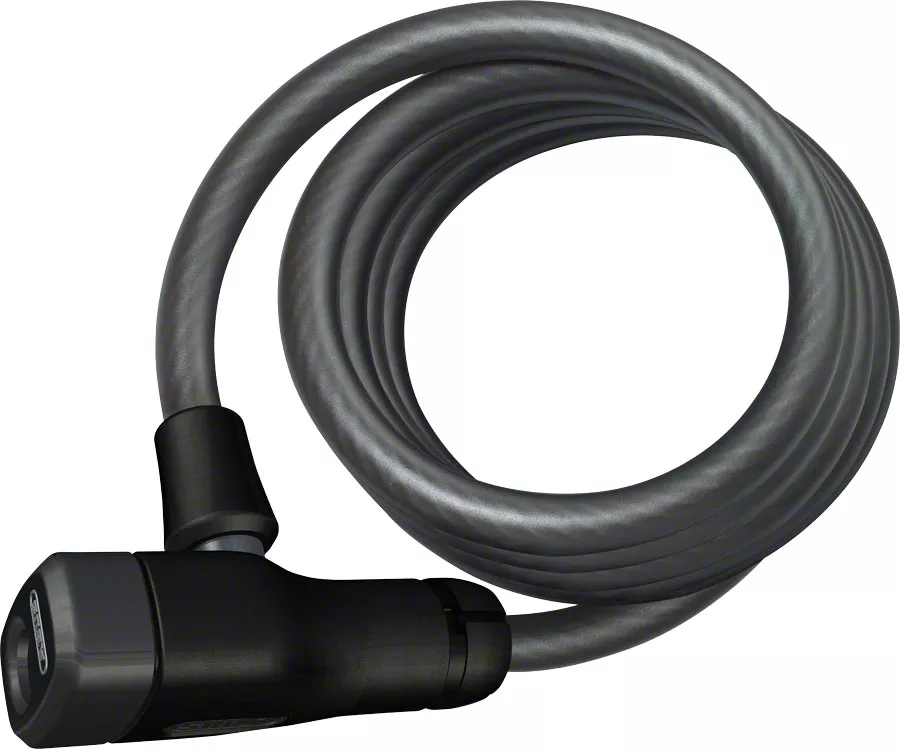 Abus Star 4508 - Coiled Cable Lock: 150cm x 8mm