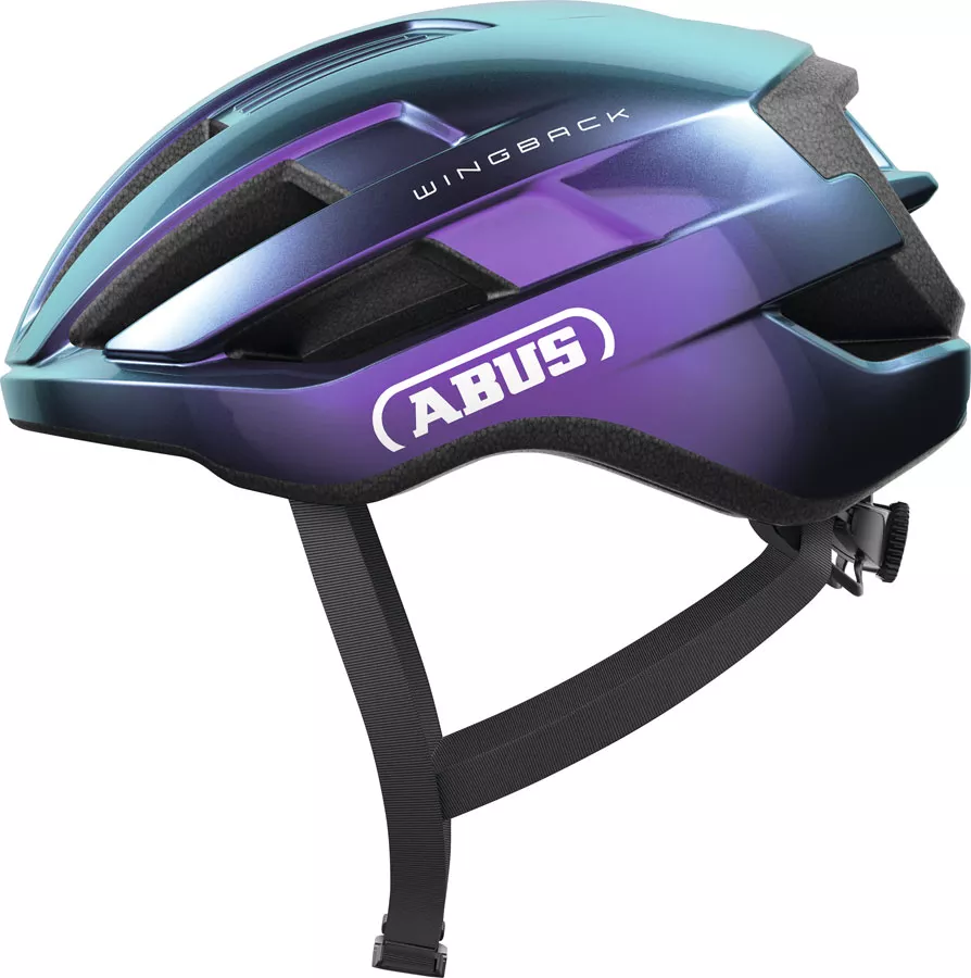 Abus WingBack Helmet - Flip Flop Purple Large