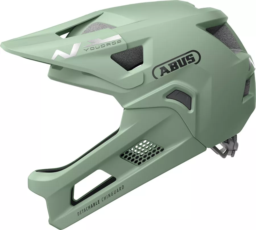 Abus YouDrop FF Helmet - Mist Green Small
