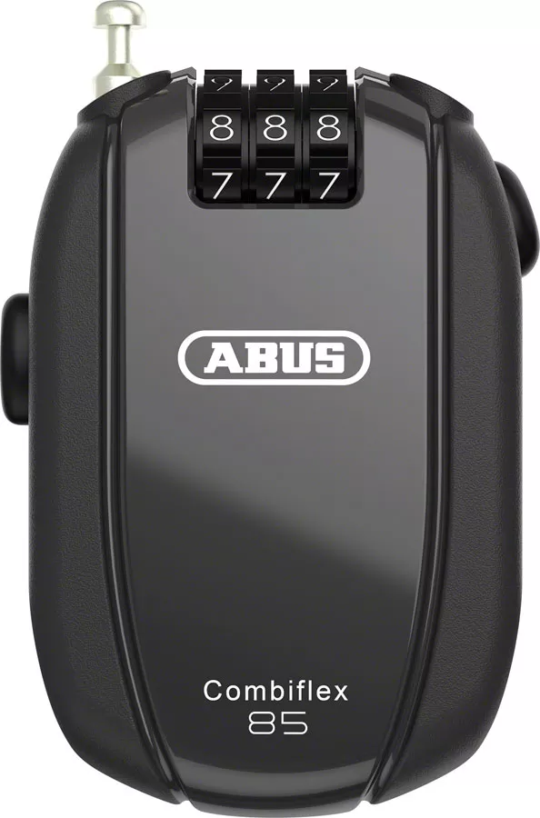AbusCombiflex Break Retractable Combo Lock - 85cm Black