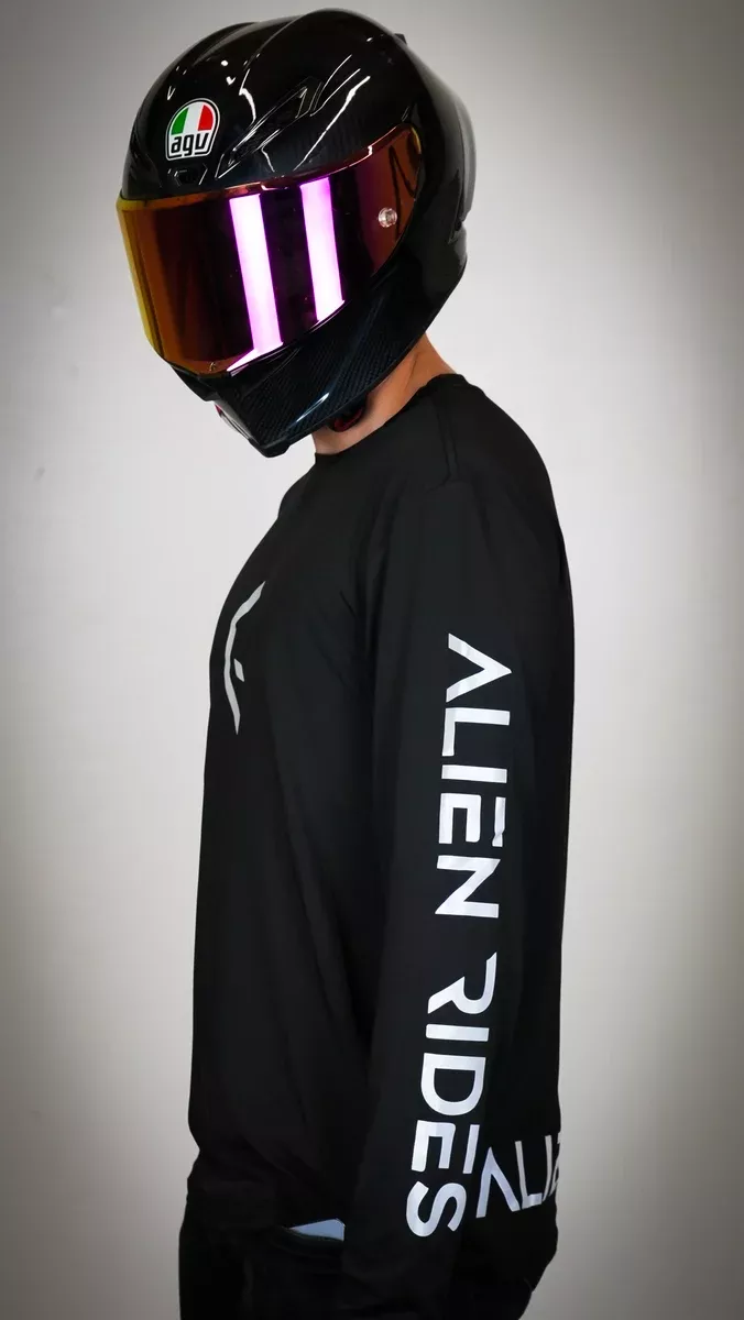 Alien Rides Reflective Long Sleeve Shirt