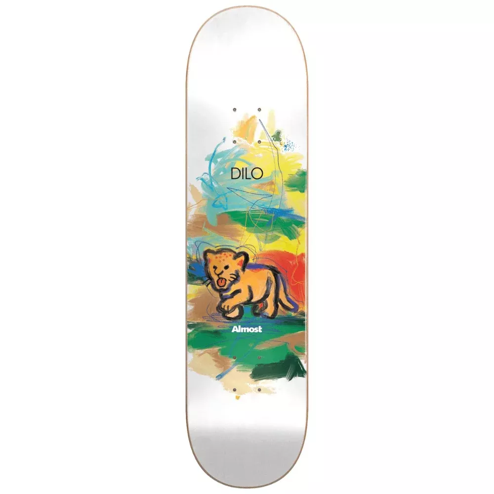 Almost Dilo Mean Pets Paintings Impact Light 8.5 - Skateboard Deck