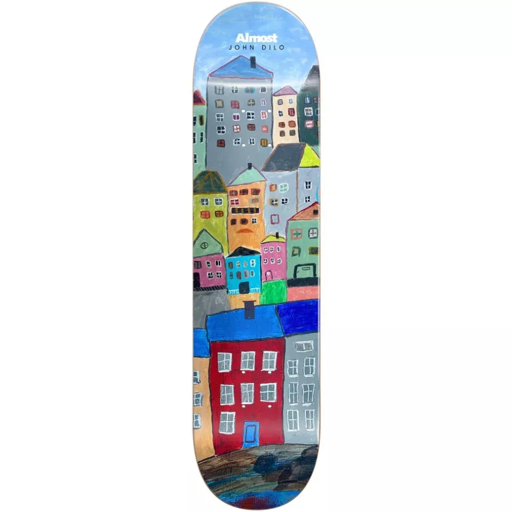 Almost Dilo Places R7 Left 8.125 - Skateboard Deck