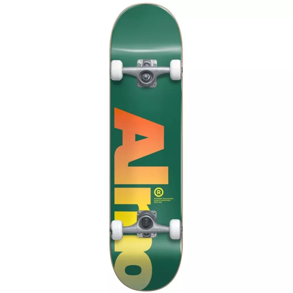 Almost Fall Off FP Green 8.25 - Skateboard Complete