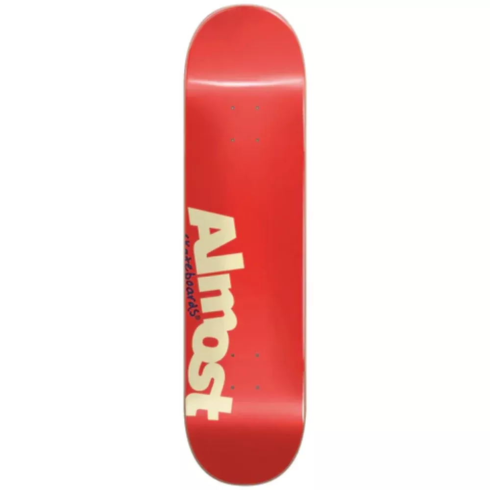 Almost Most HYB Red 8.0 - Skateboard Deck