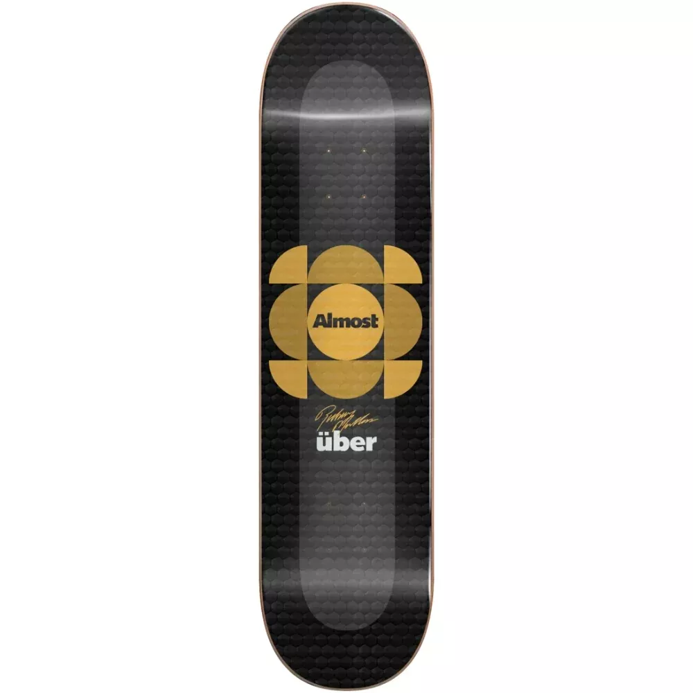 Almost Mullen UBER Expanded 8.375 Gold - Skateboard Deck