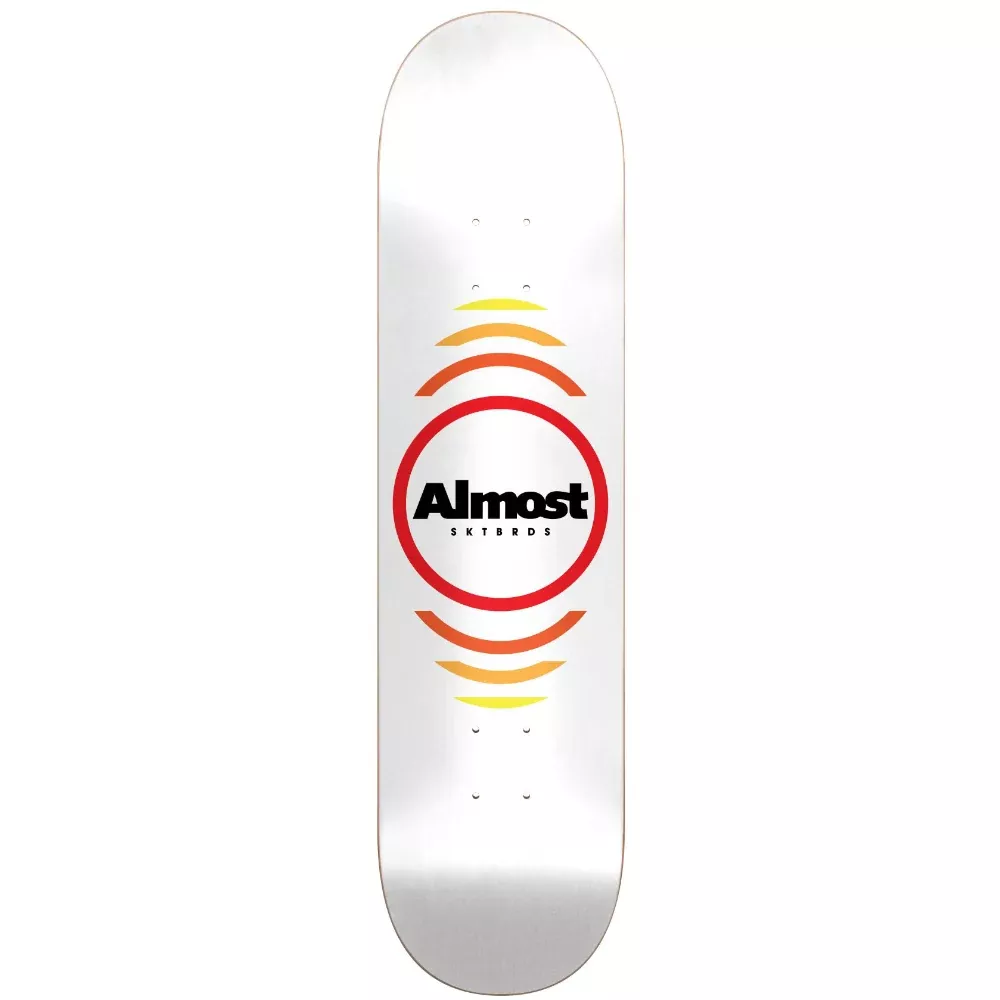 Almost Reflex HYB White 7.75 - Skateboard Deck