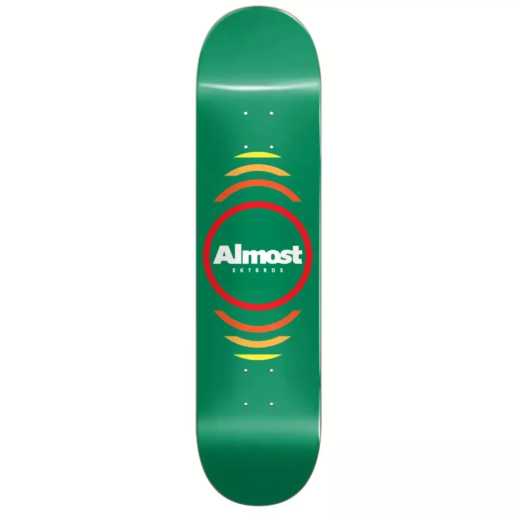 Almost Reflex Youth HYB Green 7.375 - Skateboard Deck