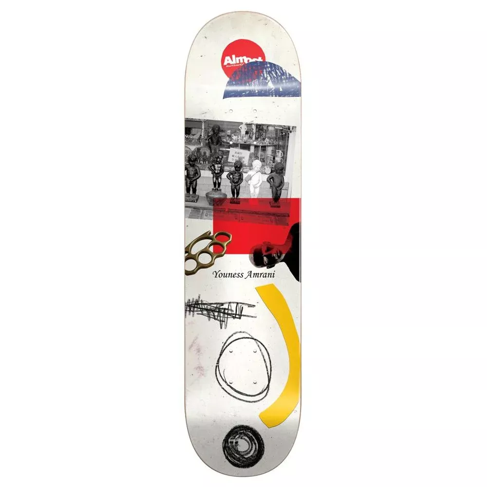 Almost Youness Scraps R7 8.5 - Skateboard Deck