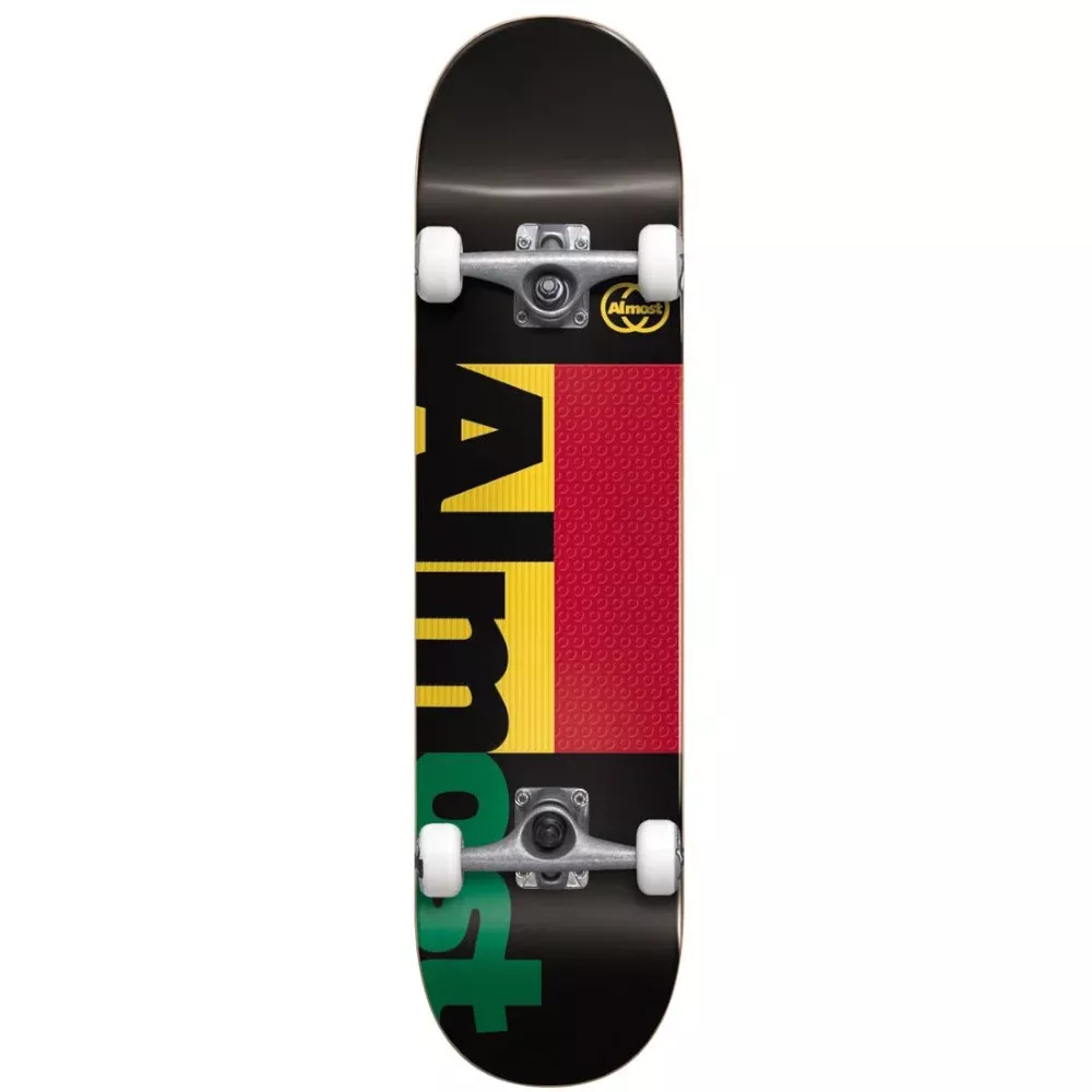 Almost Youth Ivy League Premium Black 7.375 - Skateboard Complete