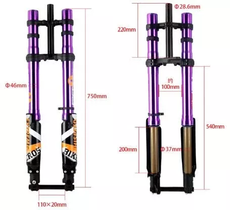 ALX13RC (2.0) FastAce Fork for E-Moto