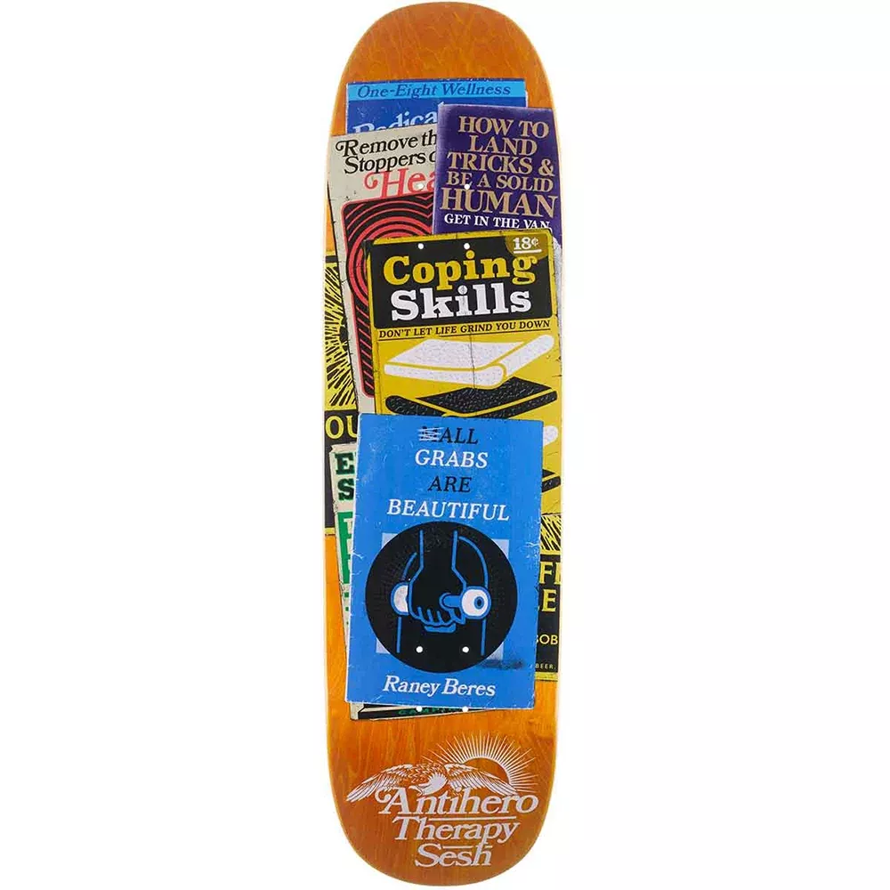 Antihero Raney Therapy Sesh 8.63 - Skateboard Deck