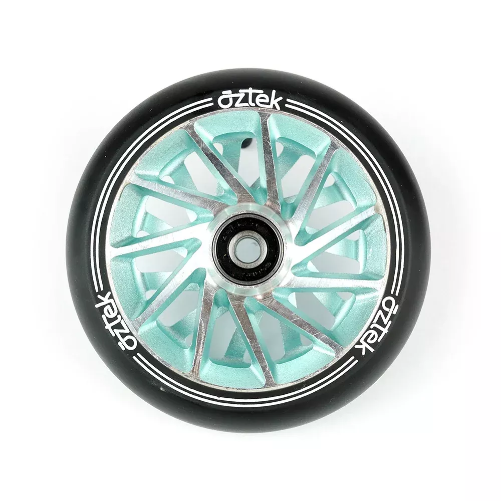 Aztek Ermine 110mm Black PU (PAIR) - Scooter Wheels