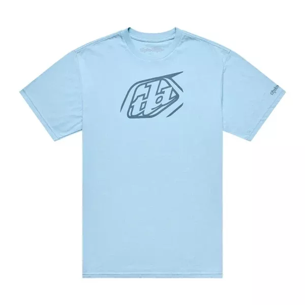 Badge S/S Tee Dawn Blue
