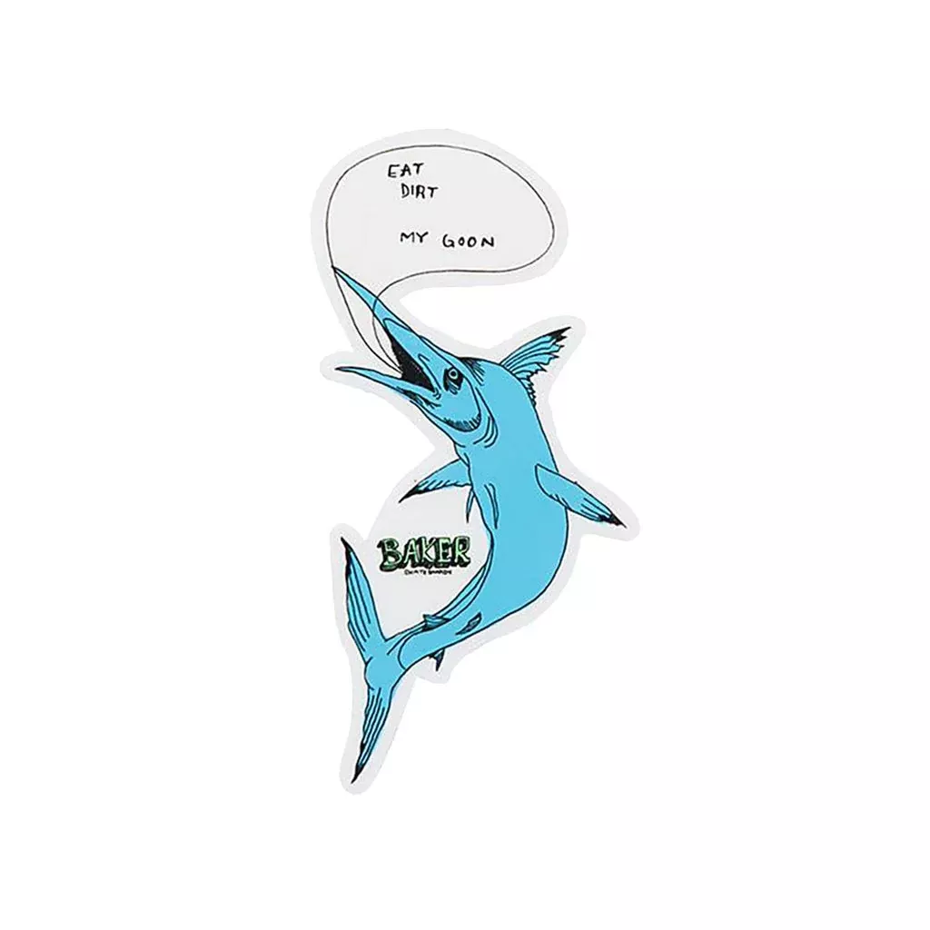 Baker Fish Talk - Sticker