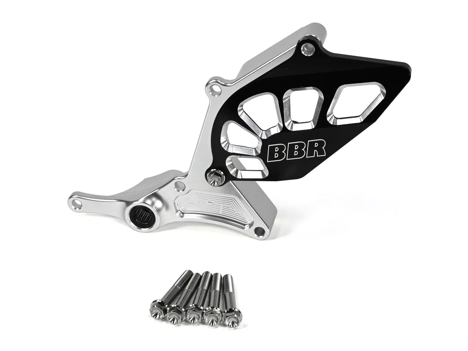 BBR Shift Shaft Support; Sprocket Guard - CRF110F