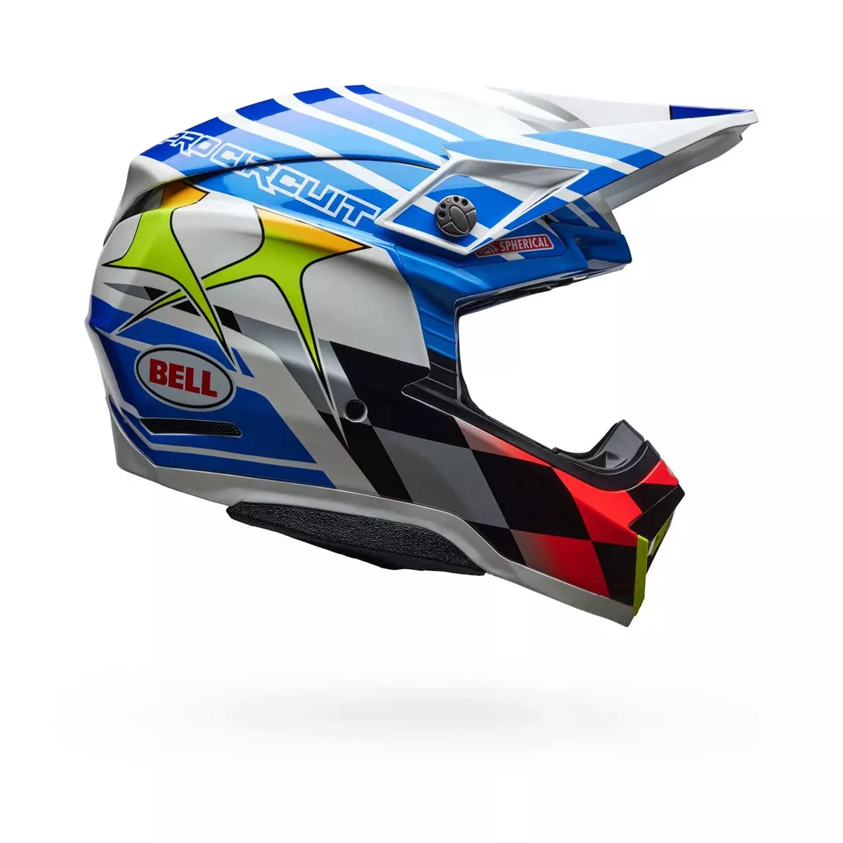 Bell Moto-10 Spherical Pro Circuit Replica 25 Helmet CLOSEOUT