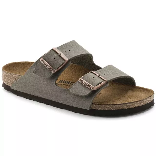 Birkenstock Arizona Birkibuc Stone 46 R