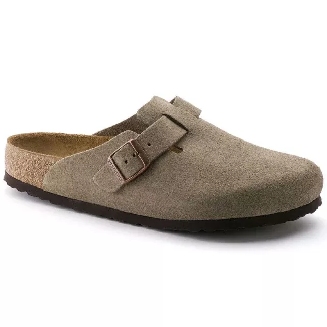 Birkenstock Boston Soft Foot Bed Tobacco Brown Oiled Leather 39 N