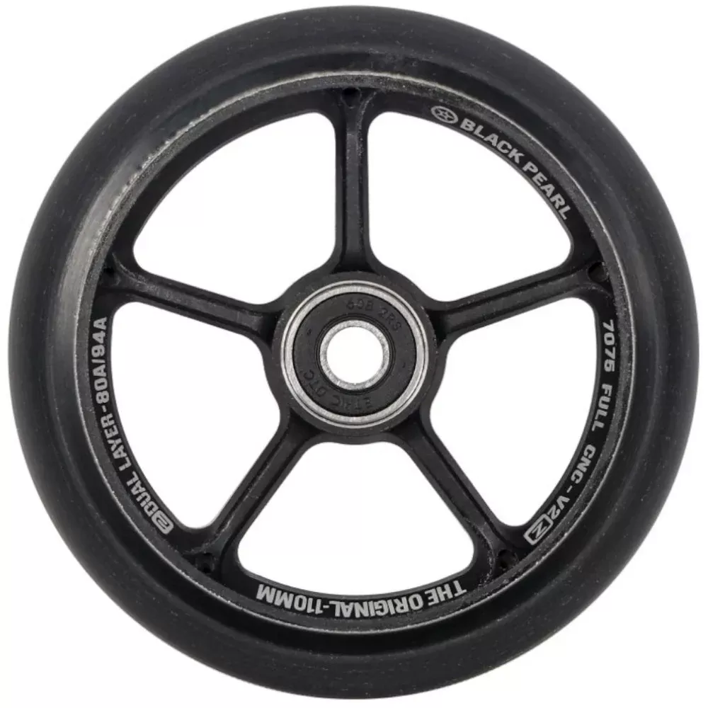 Black Pearl Original V2 Simple Layer 110mm (PAIR) - Scooter Wheels