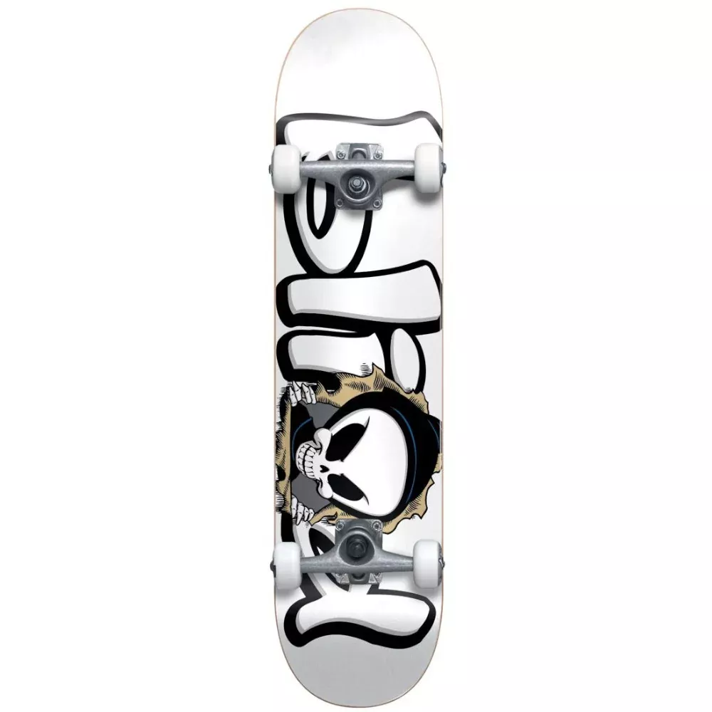 Blind Bust Out Reaper FP Soft Wheels White 7.625 - Skateboard Complete