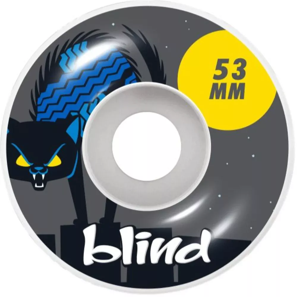 Blind Nine Lives Grey 53mm - Skateboard Wheels