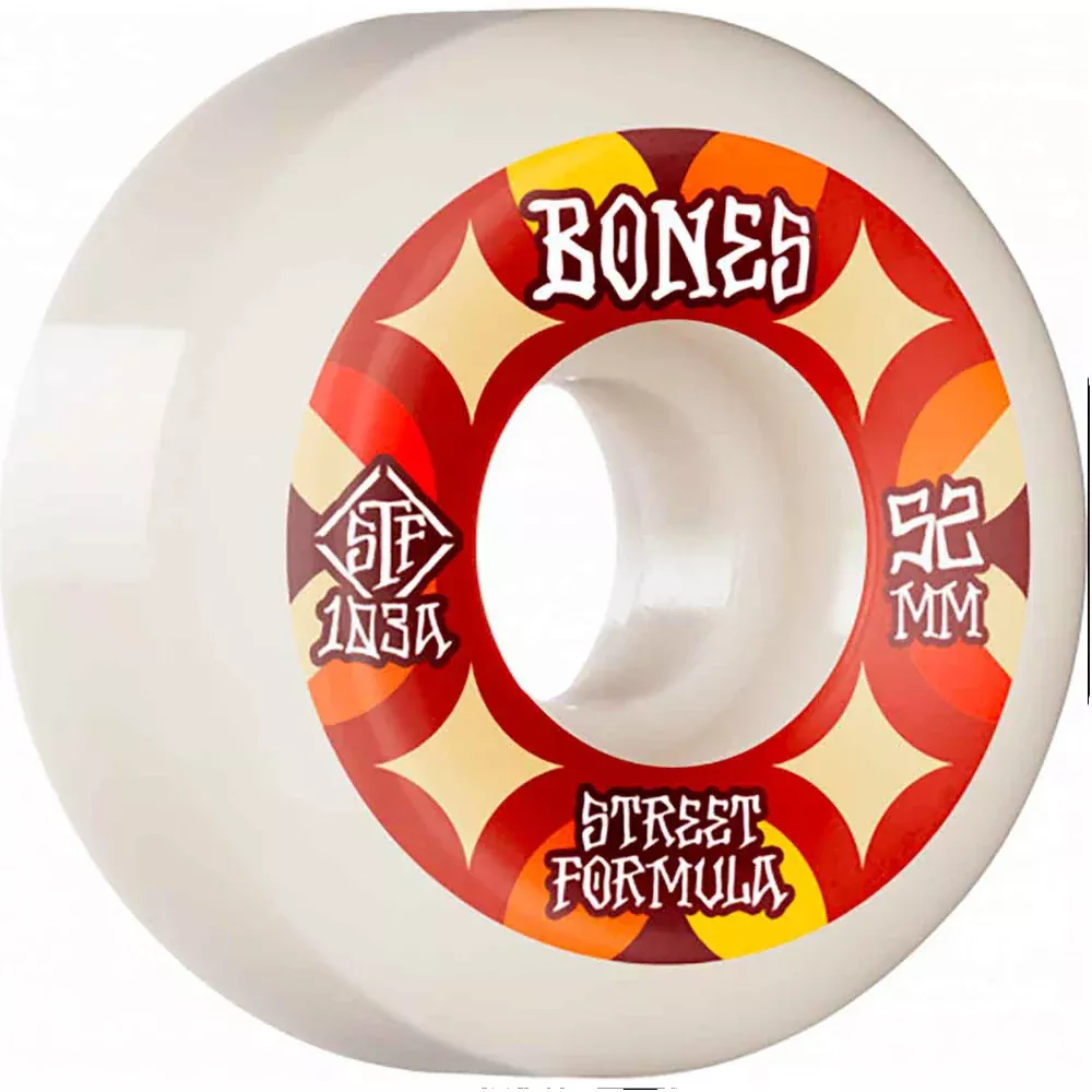 Bones STF Retros V5 Sidecut 103A - Skateboard Wheels