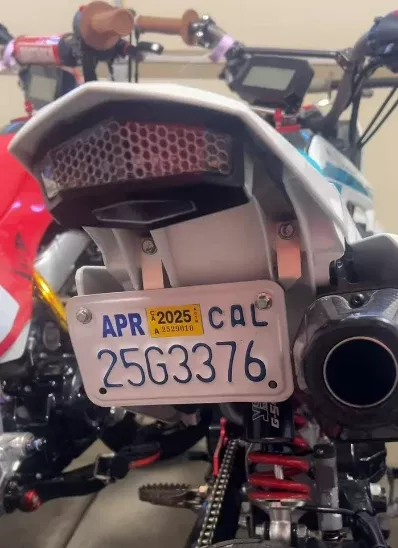 BSMX Inc. CRF110 bracket with taillight