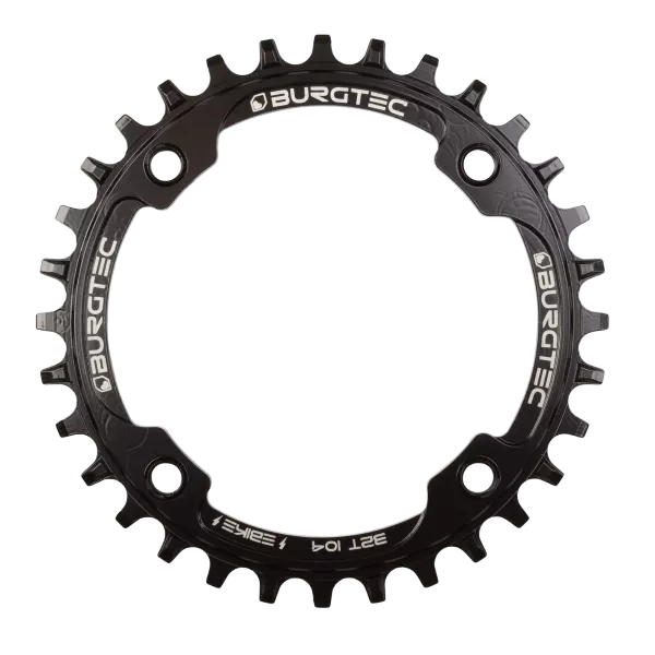 Burgtec 104mm BCD Inside Fit E-Bike Steel Thick Thin Chainring