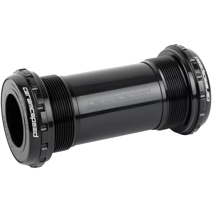 CeramicSpeed BB ALPHA Bottom Bracket - English/BSA 73mm For 24mm/Shimano Spindle MTB BLK