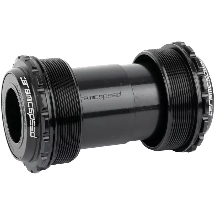 CeramicSpeed BB ALPHA Bottom Bracket - T47 73mm For 24mm/Shimano Spindle MTB BLK