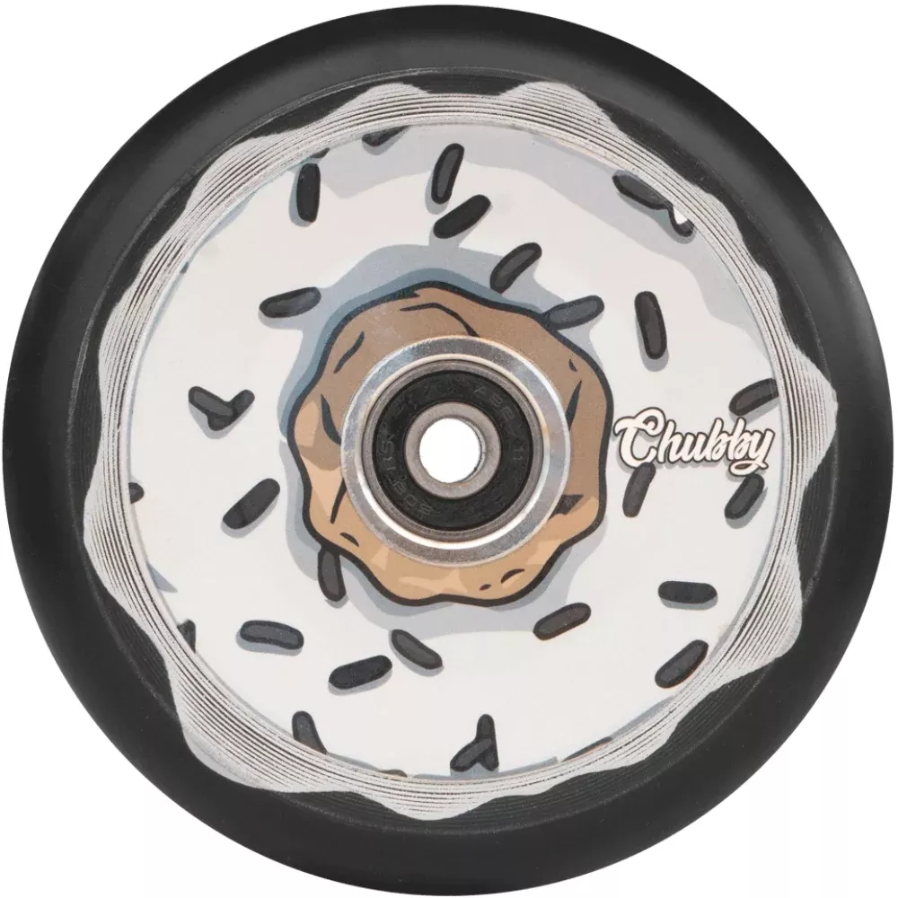 Chubby Melocore Dohnut Oreo White 110mm (PAIR) - Scooter Wheels