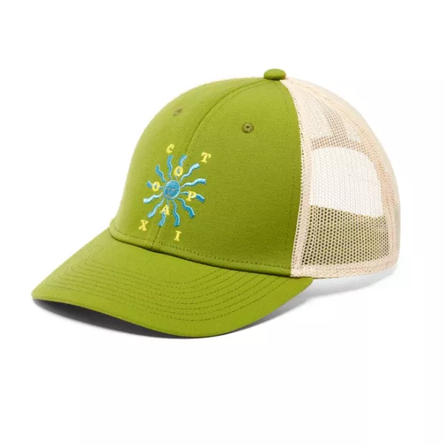 Cotopaxi Happy Day Trucker Hat Rasberry