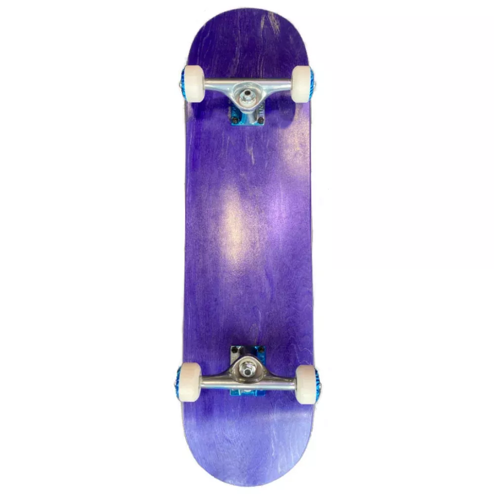 Da Blue Blank Stencil 8.5 - Skateboard Complete
