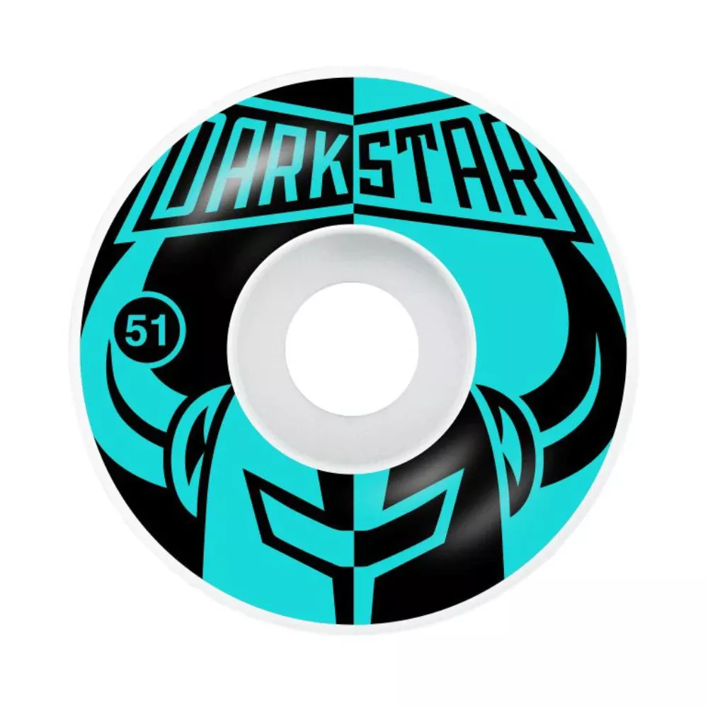 Darkstar Divide Black/Aqua 51mm - Skateboard Wheels